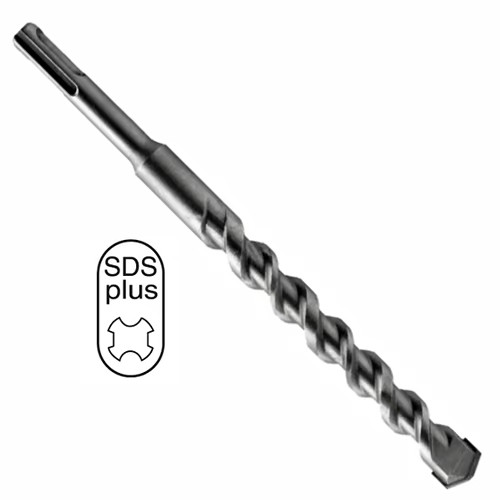 Concrete drill bit SDS-PLUS, Bullseye, 3/16'' x 2&quot; x 4-1/4'', 2 Flutes (25un/bag)