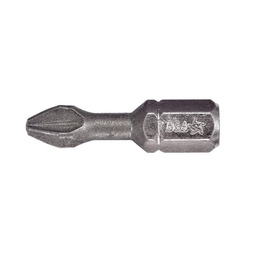 [VEGDTIBP2] Insert bit Phillips #2 Vega Diamond tip , 1&quot;, Silver (5un/bag)