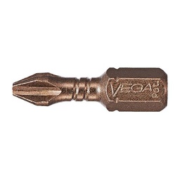 [VEGIMIBP2B] Insert bit Phillips #2, Impactech, 1&quot;, Bronze  (100un/bag)