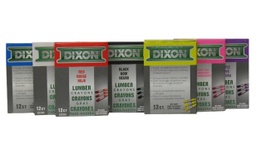 Crayon marqueur pour le bois Dixon (12un/bte)